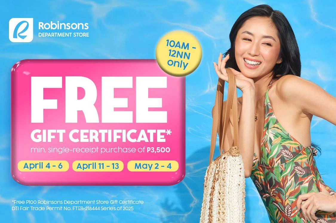 Robinsons Promos Robinsons Department Store