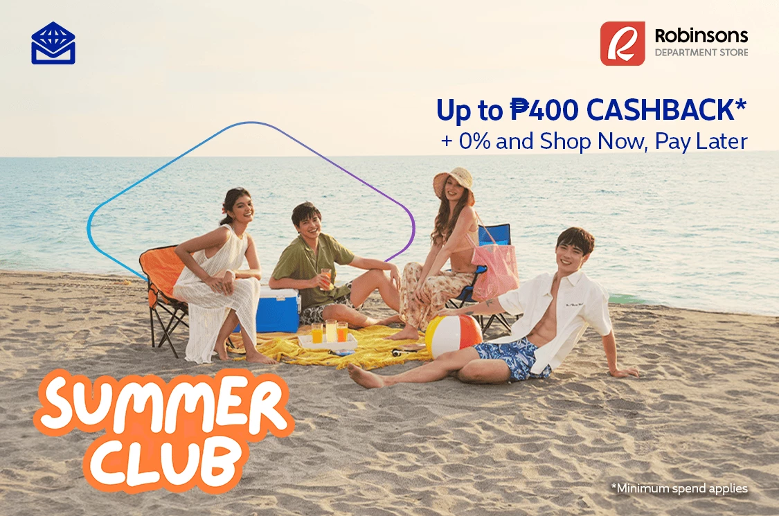 Up to P400 Cashback with Metrobank credit cards