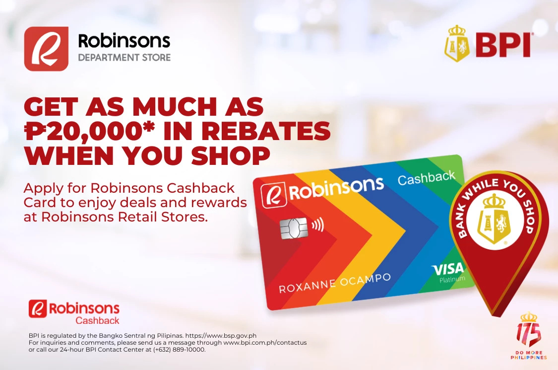 Robinsons Cashback Card 2026